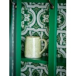 Bloomingville Juego de 4 tazas Winnie verde/beige Bloomingville Juego de 4 tazas Winnie verde/beige