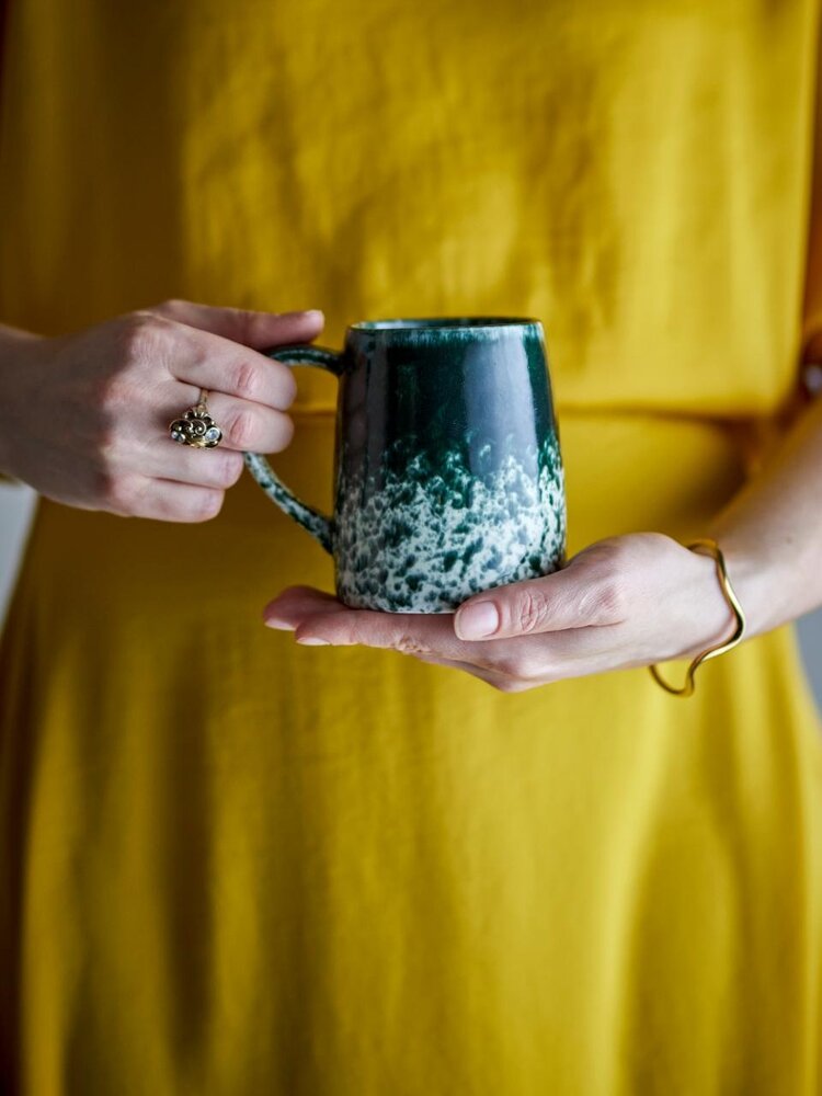 Bloomingville Ensemble de 4 tasses Winnie vertes Bloomingville Ensemble de 4 tasses Winnie vertes