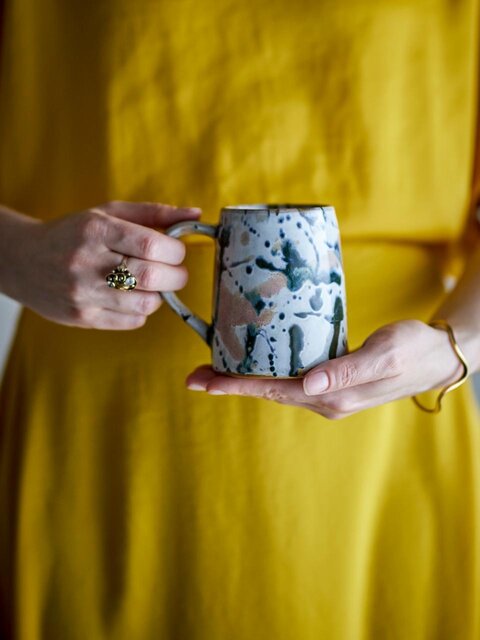 Bloomingville Juego de 4 tazas de Winnie Bloomingville Juego de 4 tazas de Winnie