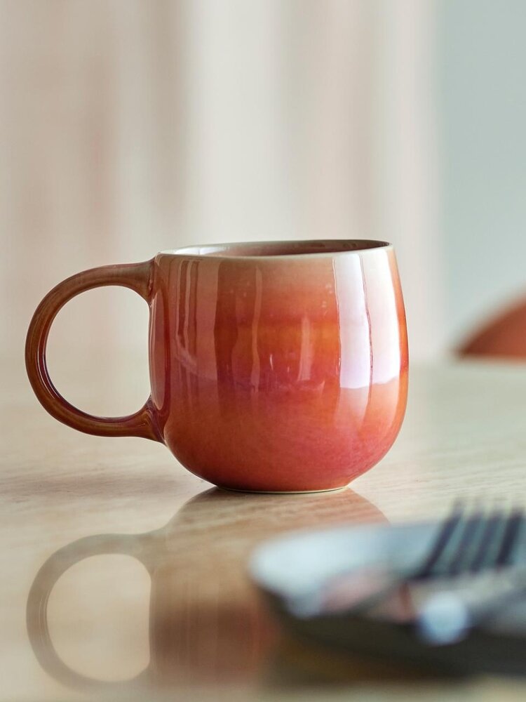 Bloomingville Ensemble de 4 tasses roses Roselyn