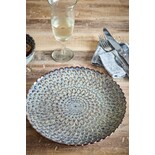 Bloomingville Katrina plates gray set of 4 pieces