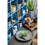 Bloomingville Katrina borden grijs set van 4 stuks