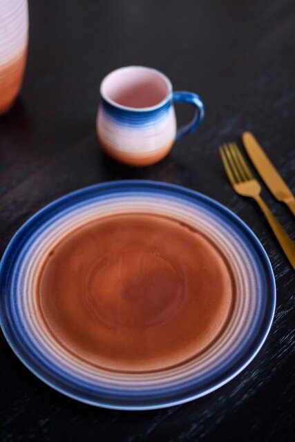 Bloomingville Tatum plates Ø27cm set of 4 pieces