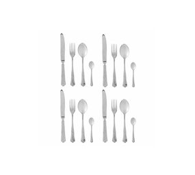 Bloomingville Tilly bestickset silverfärgat set med 16 delar