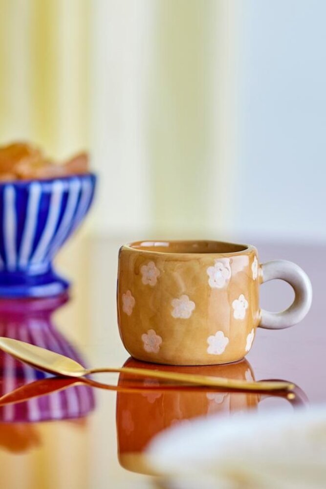 Bloomingville Nini mugs brown set of 6 pieces