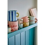 Bloomingville Nini mokken bruin set van 6 stuks