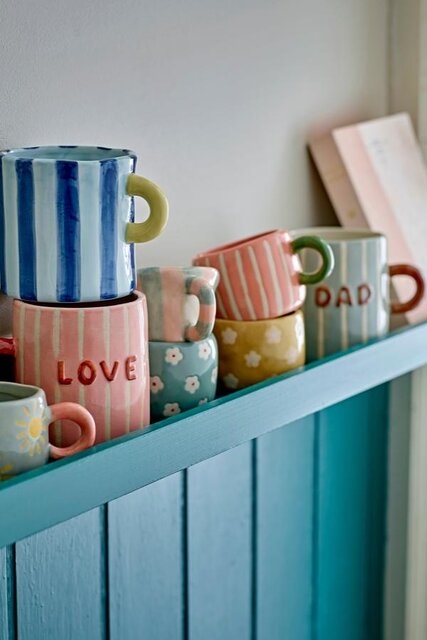 Bloomingville Nini mokken bruin set van 6 stuks