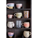 Bloomingville Nini mugs pink/blue set of 6 pieces