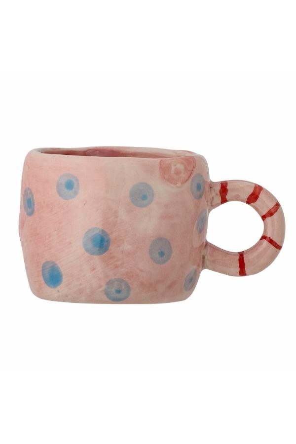 Bloomingville Nini mokken roze/blauw set van 6 stuks