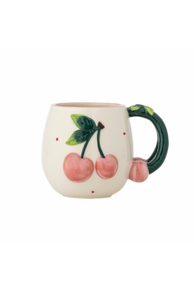 Bloomingville Ensemble de 6 tasses Berrie roses