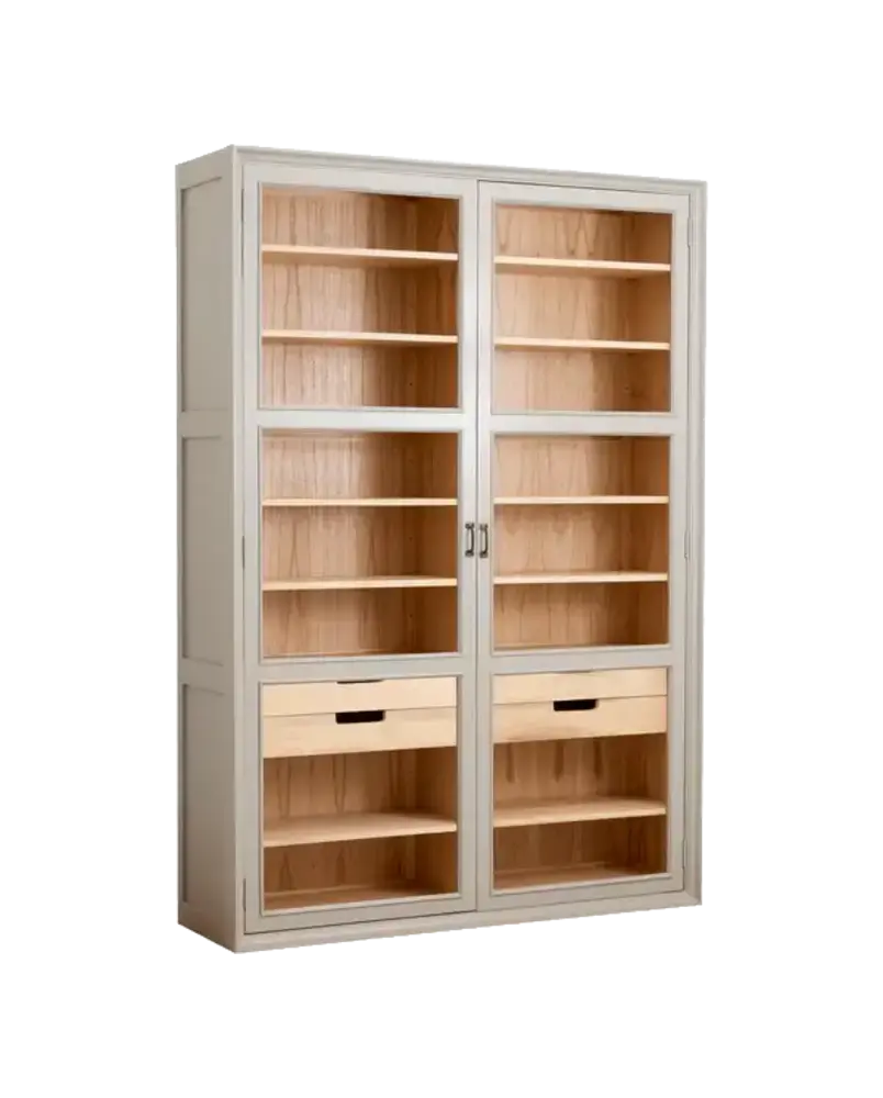 Nordal Viva cabinet 2 doors gray