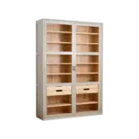 Nordal Armario Viva 2 puertas gris