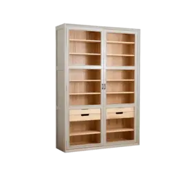 Nordal Viva cabinet 2 doors gray