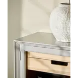 Nordal Armoire Viva gris clair