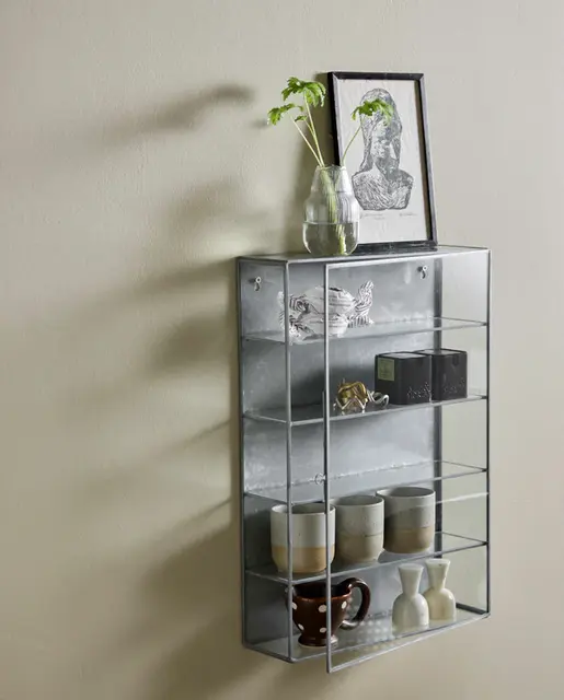 Nordal Ada wall cabinet M antique silver
