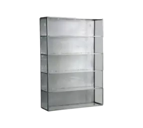 Nordal Armario de pared Ada M plata antigua