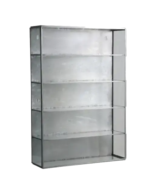 Nordal Ada wandkast M antiek zilver