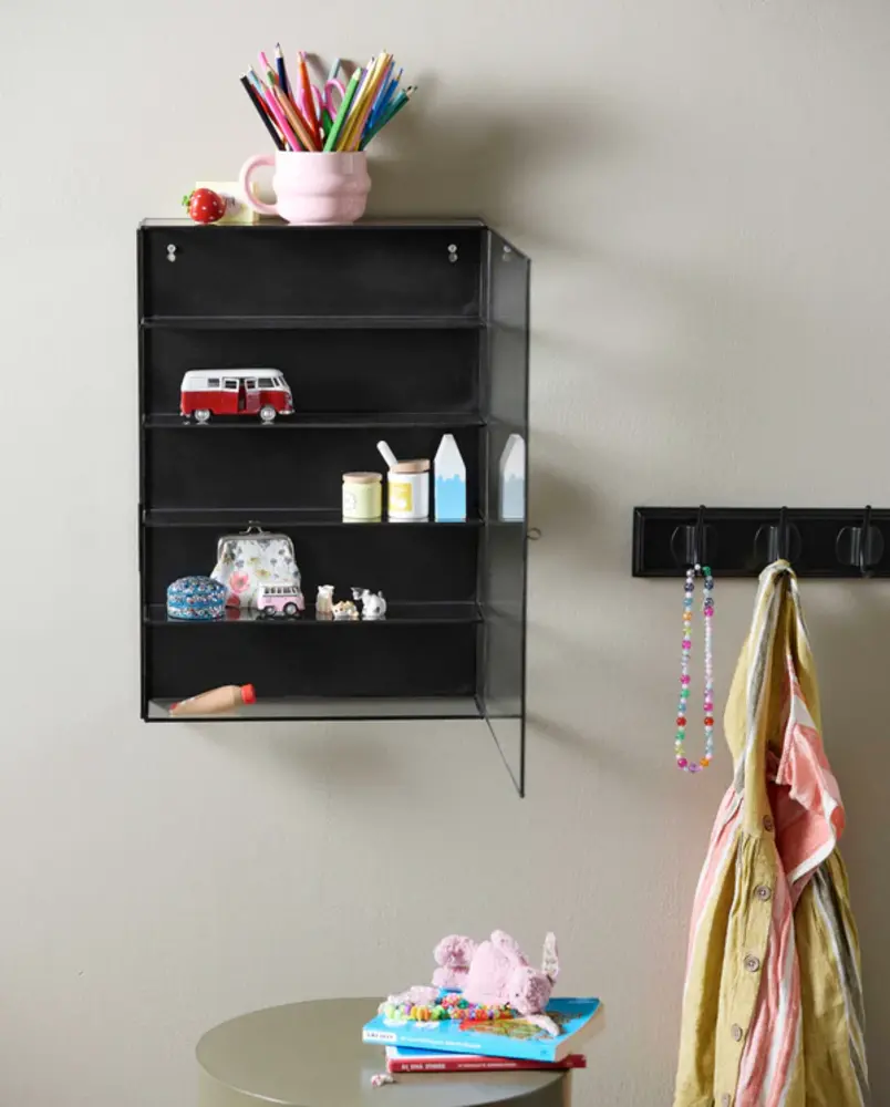 Nordal Armario de pared Ada M negro