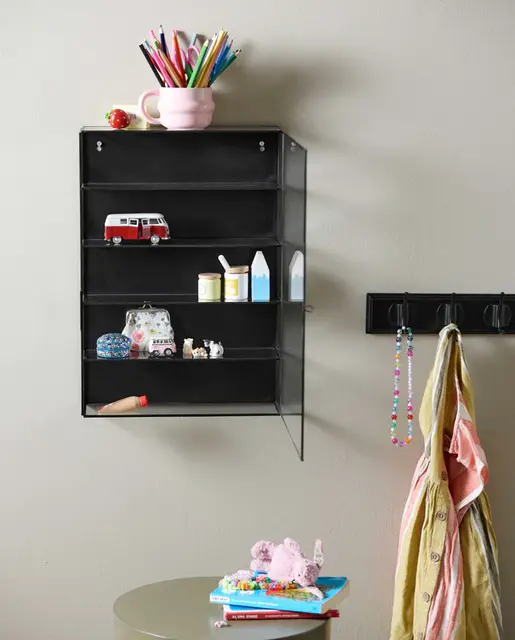 Nordal Armario de pared Ada M negro