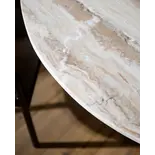 Nordal Table de salle à manger Erie marron