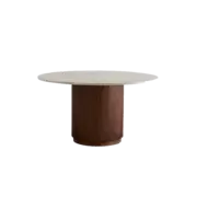 Nordal Tavolo da pranzo Erie marrone