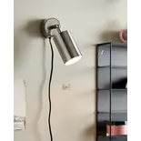 Nordal Maia wall lamp silver