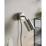 Nordal Lámpara de pared Maia plateada