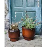 House Doctor Pile planters brown set of 2 pieces