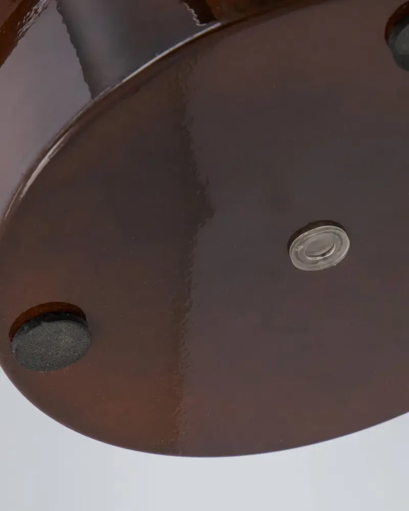 House Doctor Juego de 2 jardineras apilables de color marrón