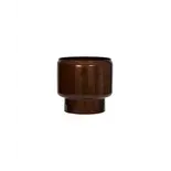 House Doctor Set di 2 fioriere marroni in pile