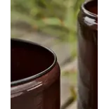 House Doctor Stapelpflanzgefäße braun 2er-Set