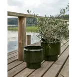 House Doctor Pile plantenbakken groen set van 2 stuks