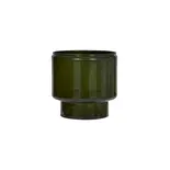 House Doctor Juego de jardineras apilables verdes de 2 piezas