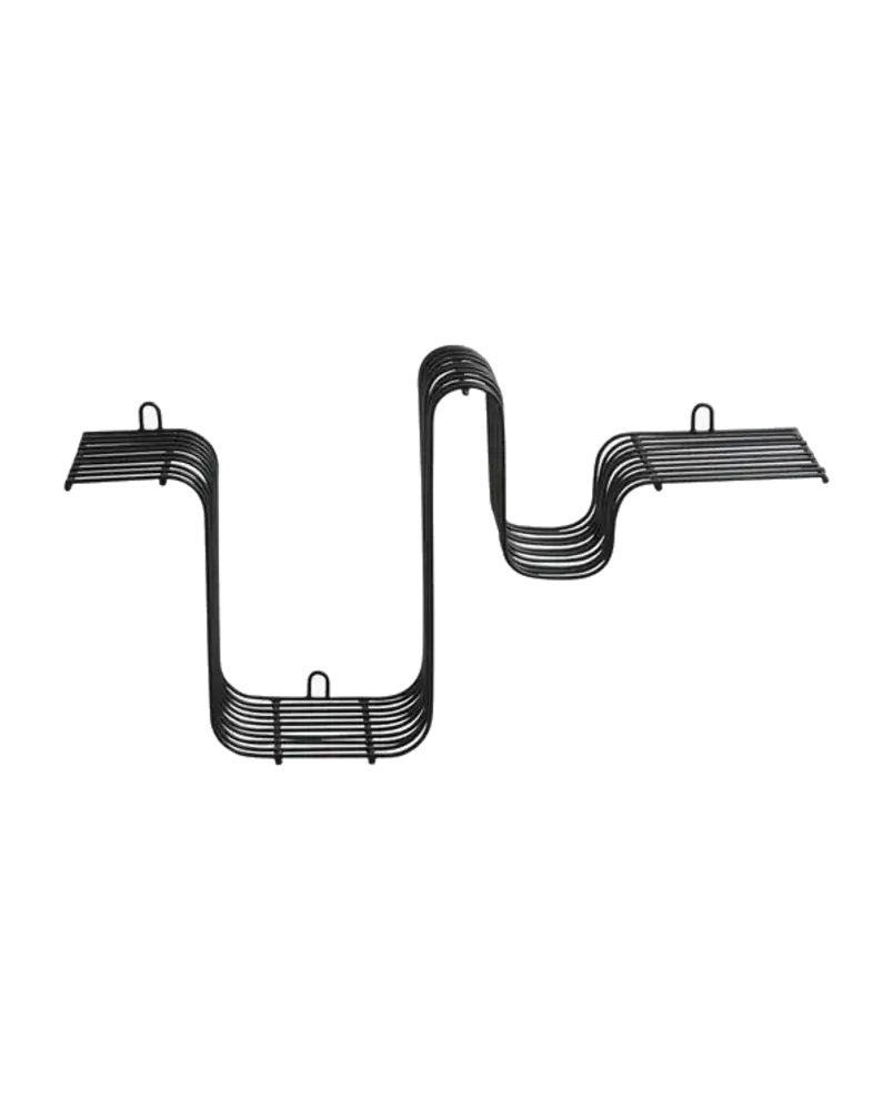 Nordal Estante de pared Brava negro
