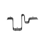 Nordal Estante de pared Brava negro