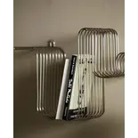 Nordal Brava wall shelf silver