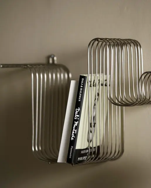 Nordal Brava Wandregal silber