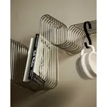 Nordal Mensola da parete Brava argento