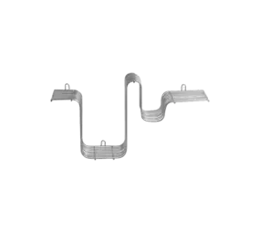 Nordal Brava wall shelf silver
