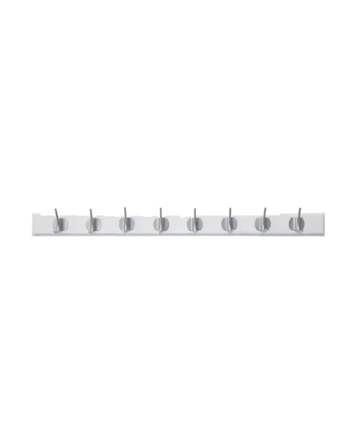 Nordal Appendiabiti Edgy con 8 ganci bianco