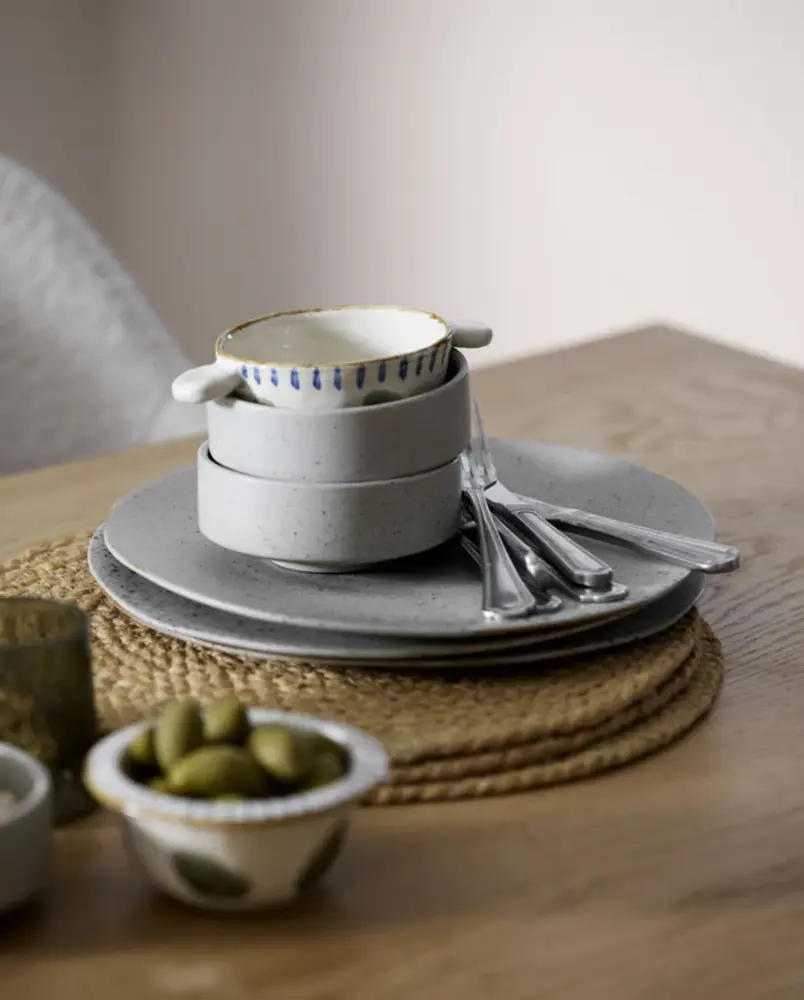 Nordal Atelier Forma Olea skålar med handtag, set om 6 delar