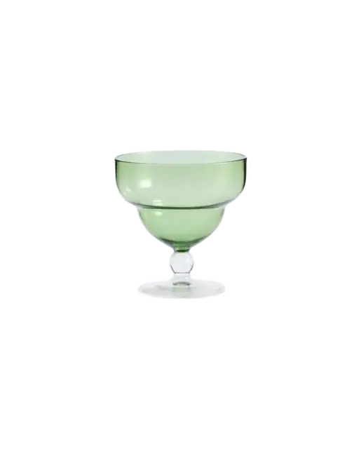 Nordal Crocus glass green set of 6 pieces