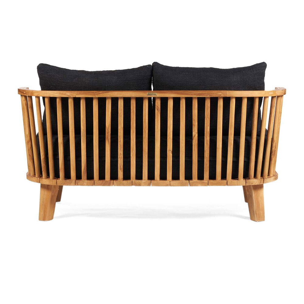 Bazar Bizar The Malawi Two seater Black LIVING AND CO 