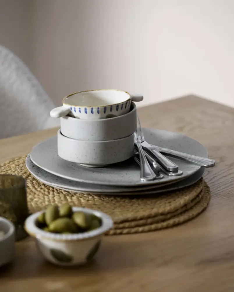 Nordal Grainy bowls L sand set of 6 pieces Nordal Grainy bowls L sand set of 6 pieces