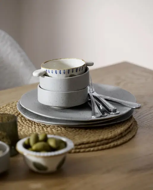 Nordal Kornede skåle L sand sæt med 6 dele Nordal Kornede skåle L sand sæt med 6 dele