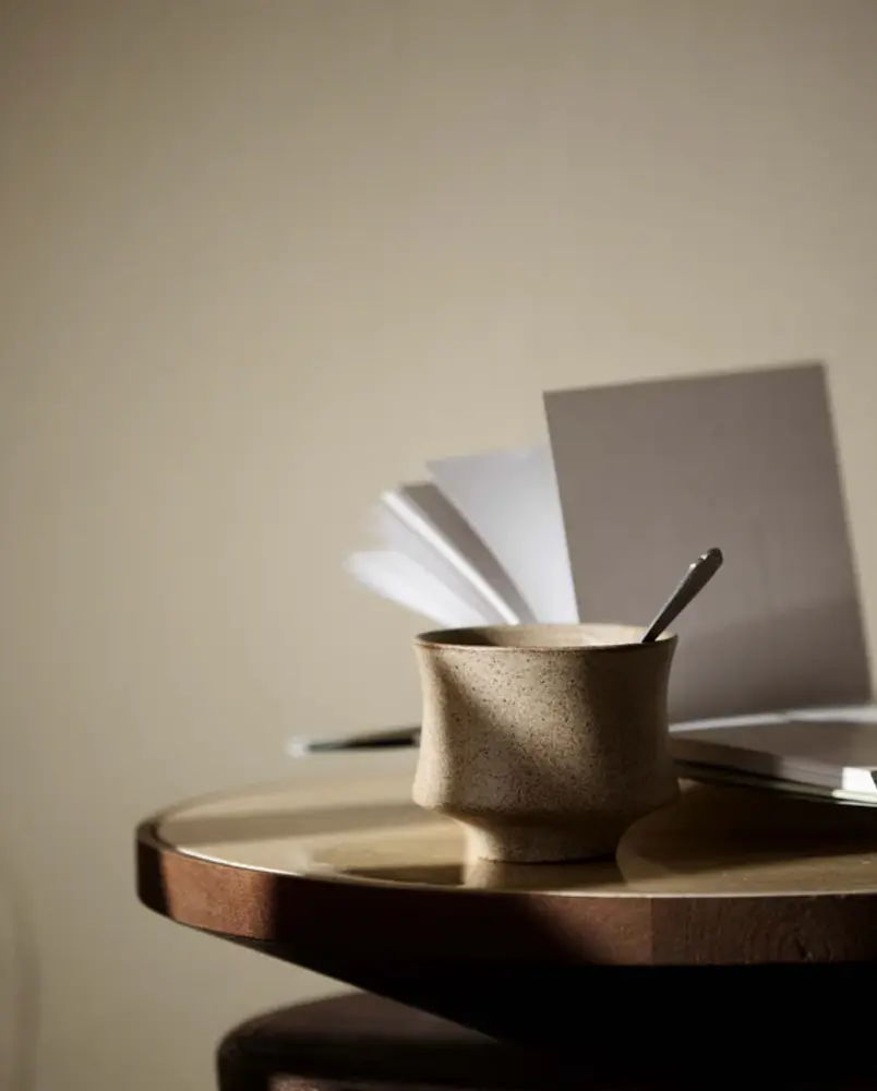 Nordal Inez kopjes zand set van 8 stuks Nordal Inez kopjes zand set van 8 stuks