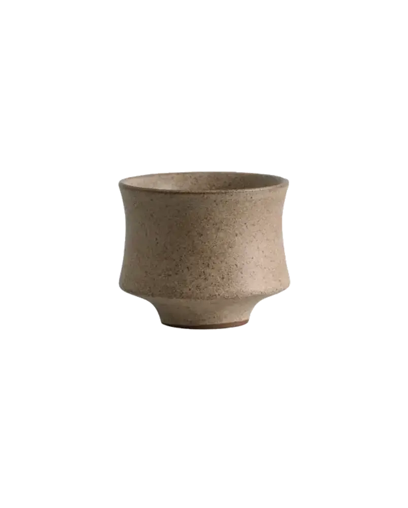 Nordal Inez kopjes zand set van 8 stuks Nordal Inez kopjes zand set van 8 stuks