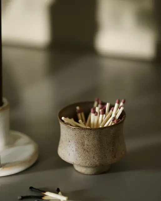 Nordal Inez espressokopper sandfarvet sæt med 8 dele Nordal Inez espressokopper sandfarvet sæt med 8 dele