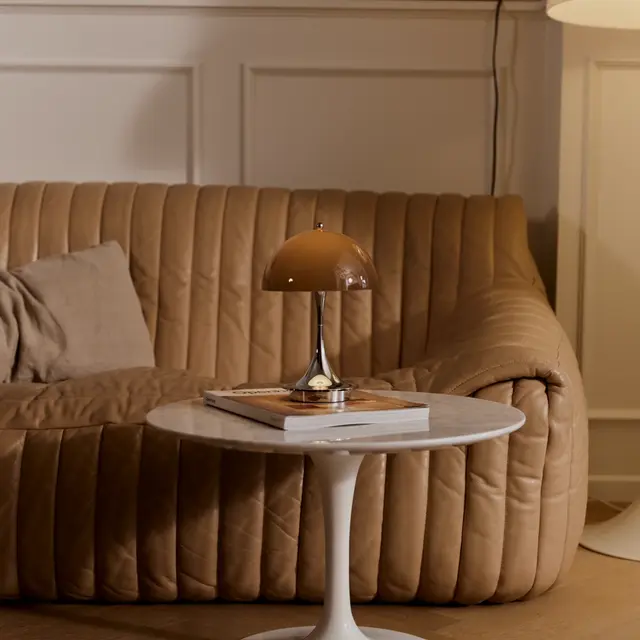 Louis Poulsen Panthella 160 portable table lamp original opal brown Louis Poulsen Panthella 160 portable table lamp original opal brown