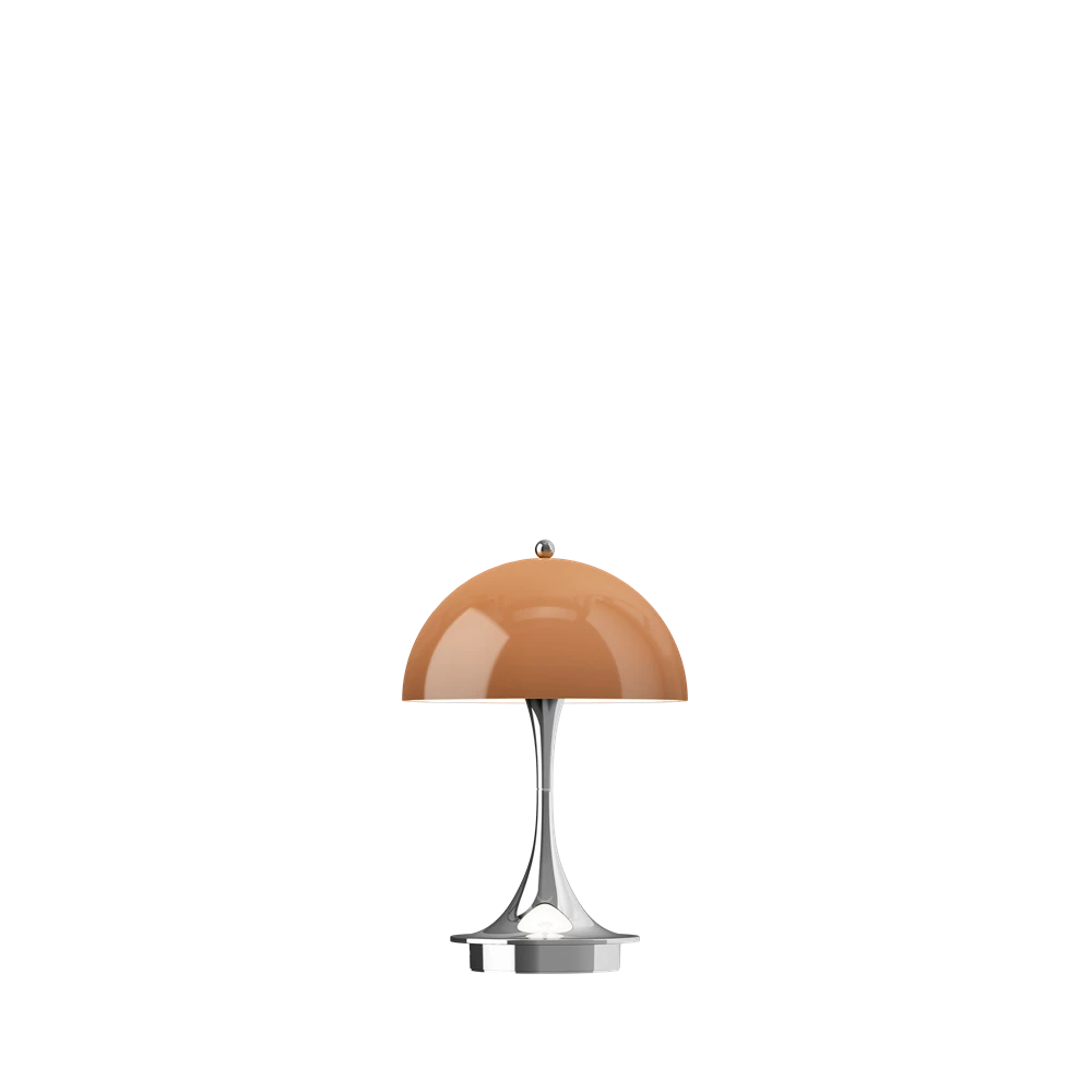 Louis Poulsen Panthella 160 portable tafellamp original opal brown